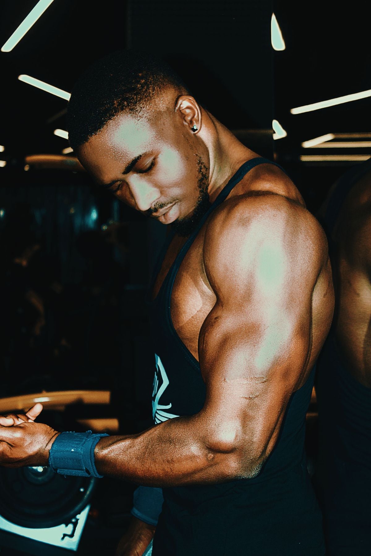 Iron Pump Stringer Vest workout